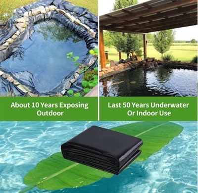 HDPE Pond Liners - воплощение долговечности